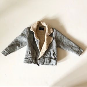 Cotton fleece jacket